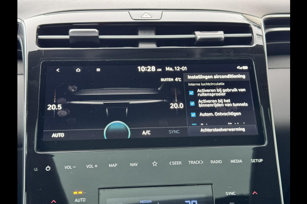 Hyundai Tucson 1.6 T-GDI HEV Comfort Adaptive cruise Climate Stoelverwarming V/A Apple / Android Keyless Navi
