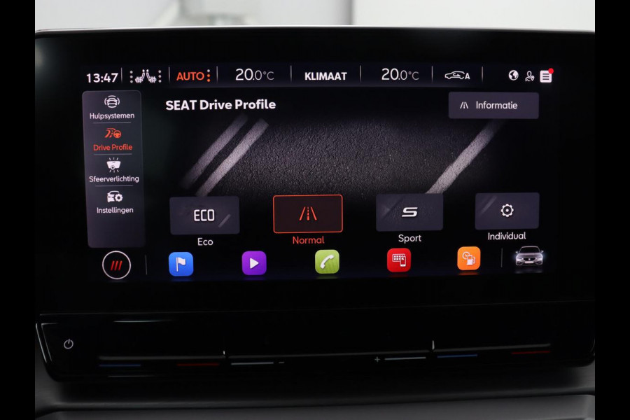 Seat Leon 1.5 eTSI FR Intense | Stoelverwarming | Adaptive cruise | Camera | Carplay | Navigatie | Full LED | Keyless | Stuurverwarming | Climate control