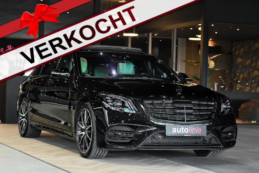 Mercedes-Benz S-Klasse 560 e AMG Lang. Burm High End, Massage, Koeling, Pano, Alcantara hemel, Softcl, HUD, Distro+, Memory, 360!