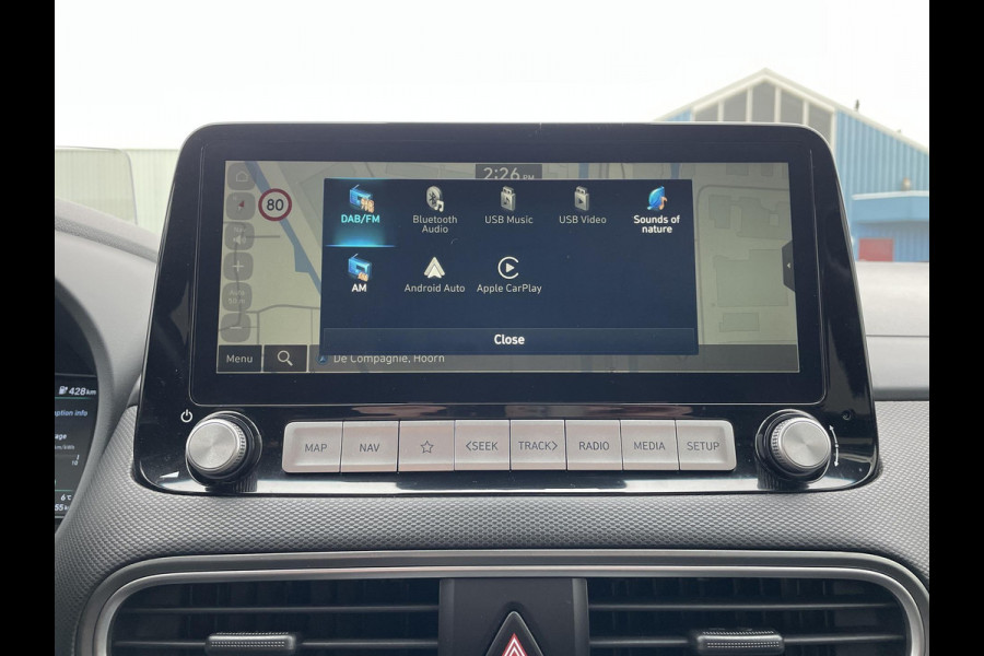 Hyundai Kona EV Premium 64 kWh 3-fase | Navigatie