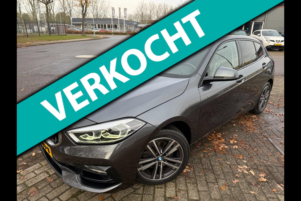 BMW 1-serie 118i 2020 High Executive Edition SPORT LEDER LED NAV CARPLAY