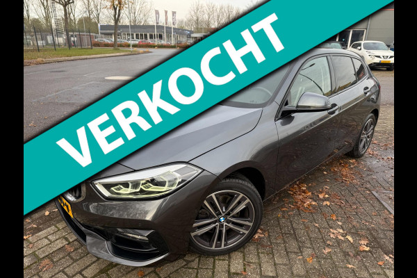 BMW 1-serie 118i 2020 High Executive Edition SPORT LEDER LED NAV CARPLAY
