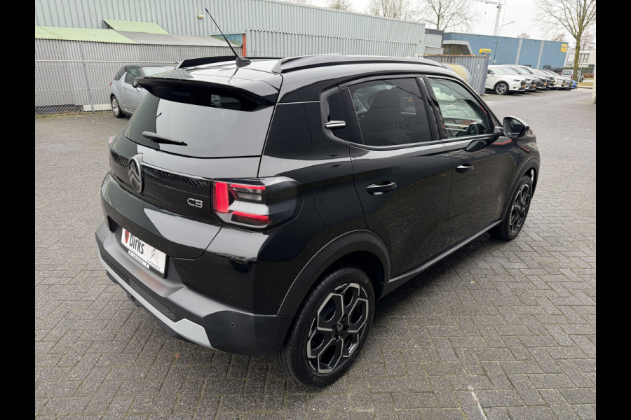 Citroën C3 100pk Max (Camera - Automatische Airco - Navigatie - Apple Carplay - 17" - LED - Parkeersensoren)