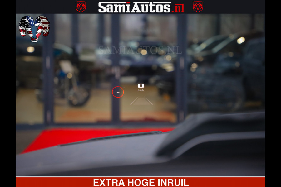 Dodge Ram HULK PACK | LIMITED SPORT | 5.7 V8 HEMI | FEUL WHEELS MAT BLACK | BOM VOL | CREW CAB 5 PERSOONS | DUBBELE CABINE DC | GRIJS KENTEKEN | SFEERVERLICHTING | HUD | LICHTVERING | PANODAK | FULL LED |