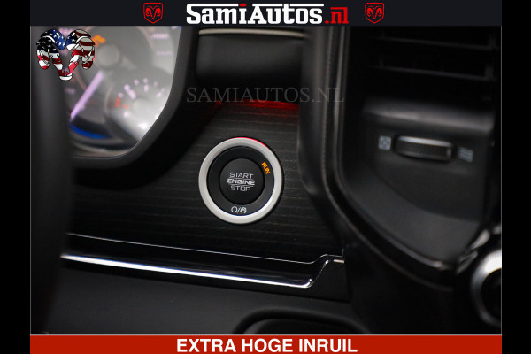 Dodge Ram HULK PACK | LIMITED SPORT | 5.7 V8 HEMI | FEUL WHEELS MAT BLACK | BOM VOL | CREW CAB 5 PERSOONS | DUBBELE CABINE DC | GRIJS KENTEKEN | SFEERVERLICHTING | HUD | LICHTVERING | PANODAK | FULL LED |