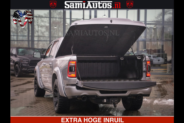 Dodge Ram HULK PACK | LIMITED SPORT | 5.7 V8 HEMI | FEUL WHEELS MAT BLACK | BOM VOL | CREW CAB 5 PERSOONS | DUBBELE CABINE DC | GRIJS KENTEKEN | SFEERVERLICHTING | HUD | LICHTVERING | PANODAK | FULL LED |