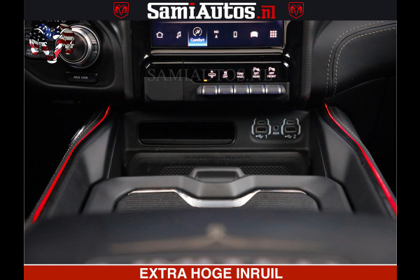 Dodge Ram HULK PACK | LIMITED SPORT | 5.7 V8 HEMI | FEUL WHEELS MAT BLACK | BOM VOL | CREW CAB 5 PERSOONS | DUBBELE CABINE DC | GRIJS KENTEKEN | SFEERVERLICHTING | HUD | LICHTVERING | PANODAK | FULL LED |