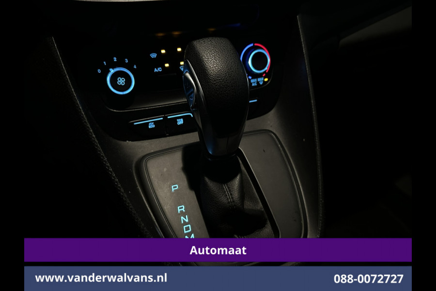 Ford Transit Connect 1.5 EcoBlue 120pk Automaat L2H1 Euro6 Airco | 3-Zits | 2x zijdeur | Camera | Navigatie | Cruisecontrol LM Velgen, Trekhaak, Parkeersensoren, Bijrijdersbank