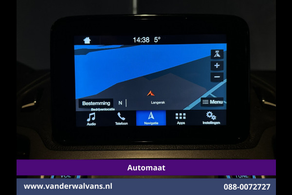 Ford Transit Connect 1.5 EcoBlue 120pk Automaat L2H1 Euro6 Airco | 3-Zits | 2x zijdeur | Camera | Navigatie | Cruisecontrol LM Velgen, Trekhaak, Parkeersensoren, Bijrijdersbank