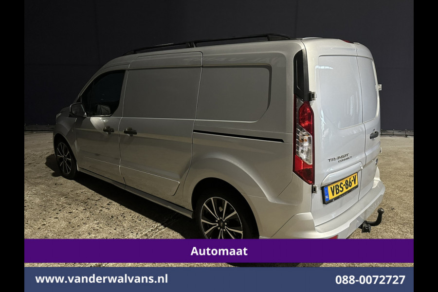 Ford Transit Connect 1.5 EcoBlue 120pk Automaat L2H1 Euro6 Airco | 3-Zits | 2x zijdeur | Camera | Navigatie | Cruisecontrol LM Velgen, Trekhaak, Parkeersensoren, Bijrijdersbank