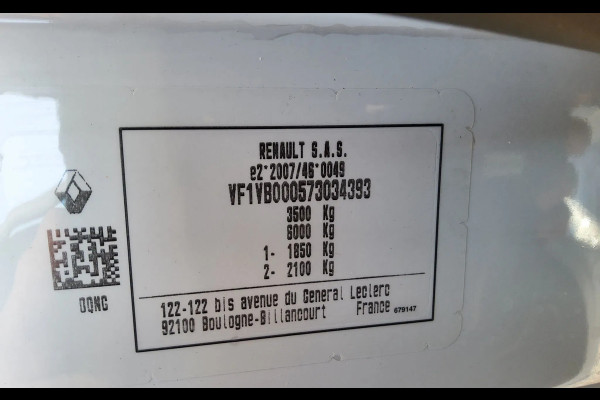 Renault Master 165.35 - LAADBAK-LAADKLEP - V-73-LTJ - EURO 6