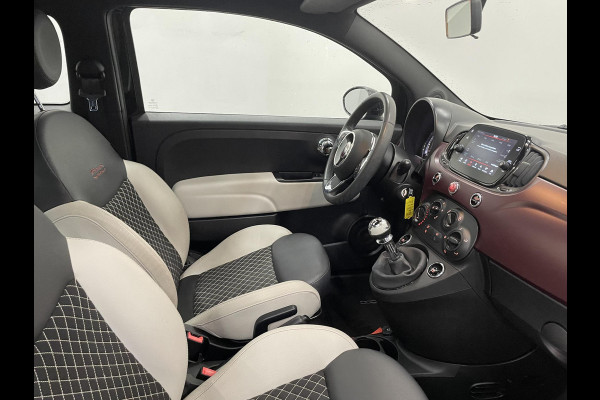 Fiat 500 1.0 Hybrid Star Panoramadak Airco Navi Carplay Design Leder Cruise Control LM Velgen Virtual Cockpit