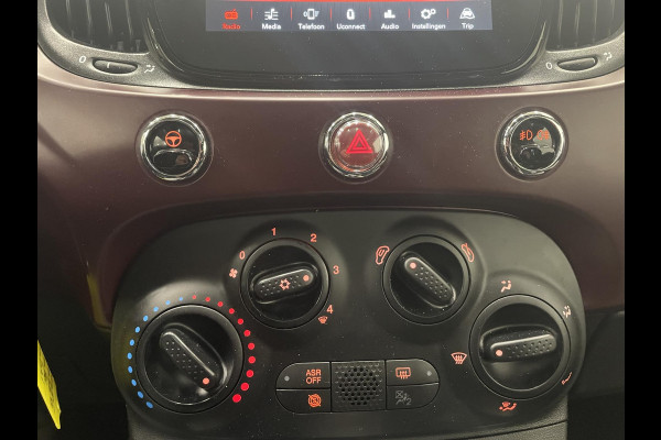 Fiat 500 1.0 Hybrid Star Panoramadak Airco Navi Carplay Design Leder Cruise Control LM Velgen Virtual Cockpit