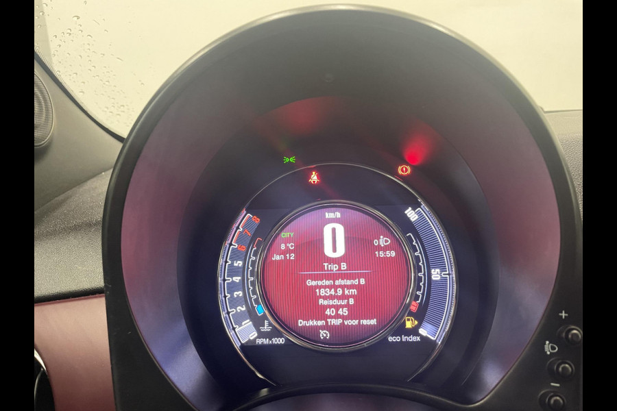 Fiat 500 1.0 Hybrid Star Panoramadak Airco Navi Carplay Design Leder Cruise Control LM Velgen Virtual Cockpit