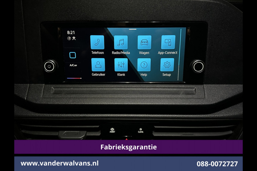 Volkswagen Caddy Cargo Maxi 2.0 TDI 102pk L2H1 Fabrieksgarantie Euro6 Airco | Camera | Apple Carplay | Bumper in de kleur Android Auto, Zijdeur, 1500kg trekvermogen