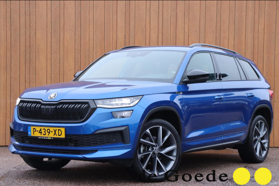 Škoda Kodiaq 1.5 TSI Sportline Bus. org.NL el.klep stuur+stoelverw camera 20"