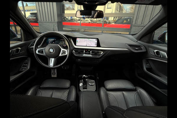 BMW 1-serie 118i M-Sport vol Leer 19 inch Bovag garantie Apple Carplay Misano bleu