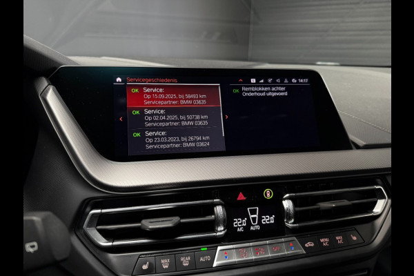 BMW 1-serie 118i M-Sport vol Leer 19 inch Bovag garantie Apple Carplay Misano bleu