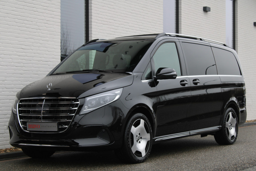 Mercedes-Benz V-Klasse 300d / AMG / Exclusive / DC / 4-matic / Luchtvering / Pano / INCL BTW-BPM / 360 Cam / Burmester / Vol Opties / NIEUW!!