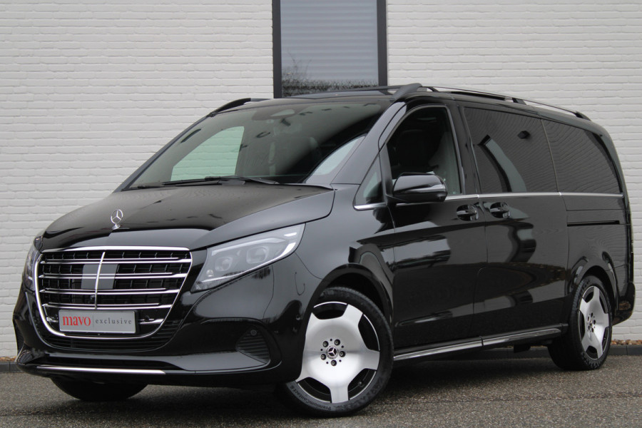 Mercedes-Benz V-Klasse 300d / AMG / Exclusive / DC / 4-matic / Luchtvering / Pano / INCL BTW-BPM / 360 Cam / Burmester / Vol Opties / NIEUW!!