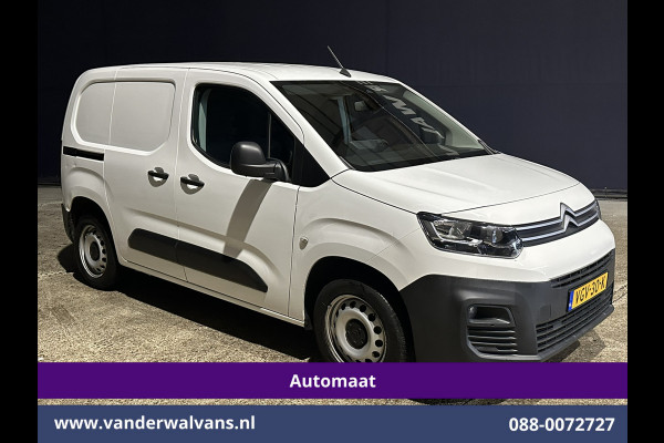 Citroën Berlingo 1.5 BlueHDI 131pk Automaat L1H1 Euro6 Airco | 3-Zits | Apple Carplay | Android Auto Cruisecontrol, Parkeersensoren, Bijrijdersbank, Zijdeur