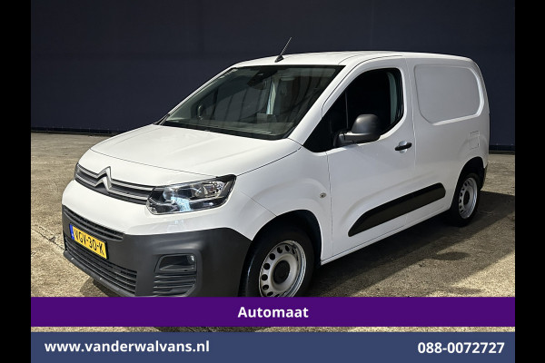 Citroën Berlingo 1.5 BlueHDI 131pk Automaat L1H1 Euro6 Airco | 3-Zits | Apple Carplay | Android Auto Cruisecontrol, Parkeersensoren, Bijrijdersbank, Zijdeur