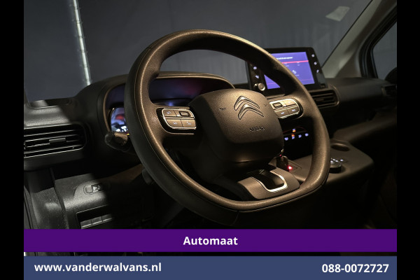 Citroën Berlingo 1.5 BlueHDI 131pk Automaat L1H1 Euro6 Airco | 3-Zits | Apple Carplay | Android Auto Cruisecontrol, Parkeersensoren, Bijrijdersbank, Zijdeur