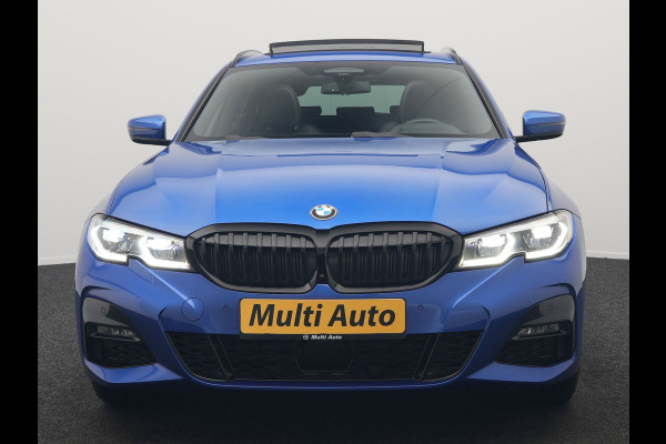 BMW 3 Serie Touring 330e M Sport Plug In Hybrid 293pk Dealer O.H. PHEV | Panodak | Head Up | 360 Camera | Adaptive Cruise | Laser LED | Harman & Kardon | Nappa Lederen Sportstoelen Memory & Verwarmd | Adaptief Onderstel | Apple Carplay | Sfeerverlichting |