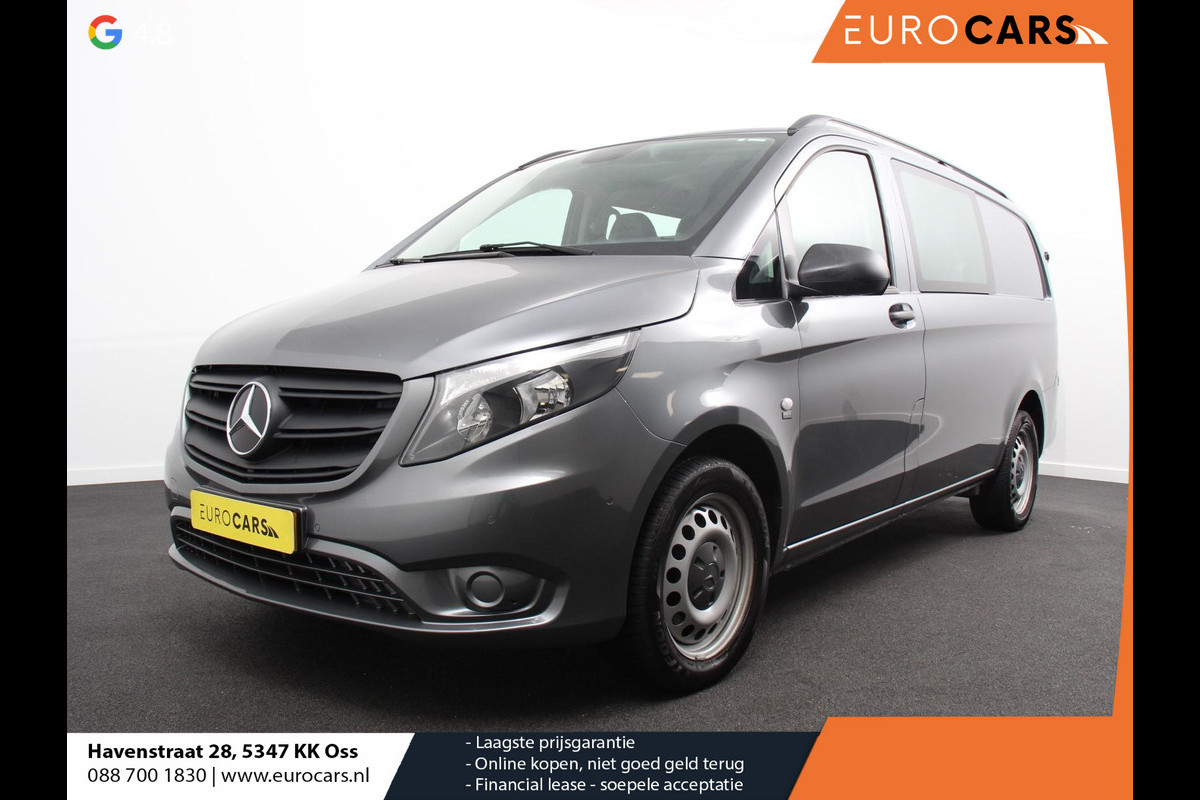 Mercedes-Benz Vito 114 CDI Automaat Lang Dubbele Cabine 6p | Airco | Navigatie | Bluetooth | PDC | Trekhaak
