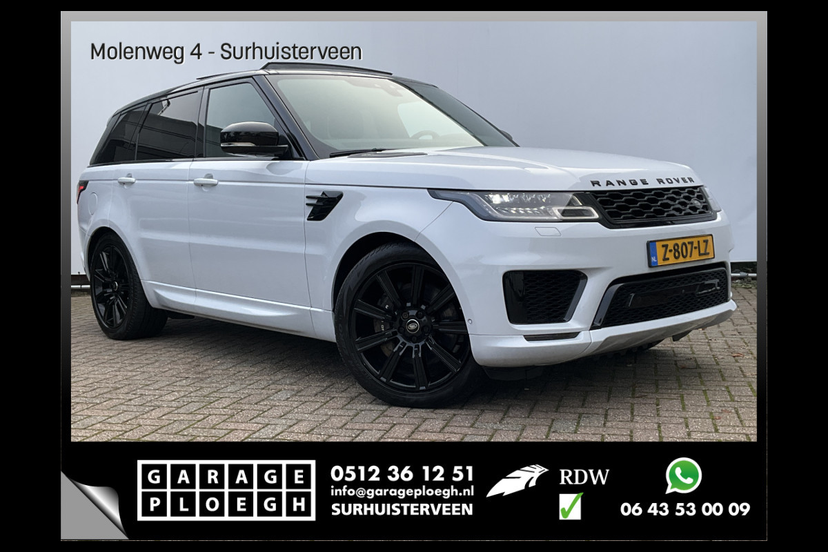 Land Rover Range Rover Sport 2.0 P400e Autobiography Pano.dak Adap.Cruise Meridian Memory VOL Opties!