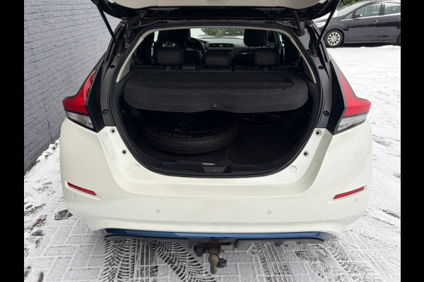 Nissan Leaf e+ Business Executive 62kWh SOH 90% Warmtepomp Trekhaak Leder Navi Ecc Bose®-Hifi Apple Carplay Android Auto Adap.Cruise 360°Camera Stoel+Stuurverwarming Led Two-Tone lak 1e Eigenaar Origineel Nederlandse Auto