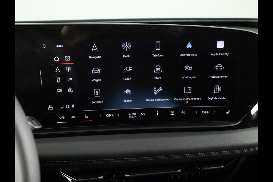 Audi A6 Avant e-tron Advanced edition performance 100 kWh adaptive cruise control, omgevingscamera's, keyless entry, winterpakket, optiek zwart glanzend, leder interieur