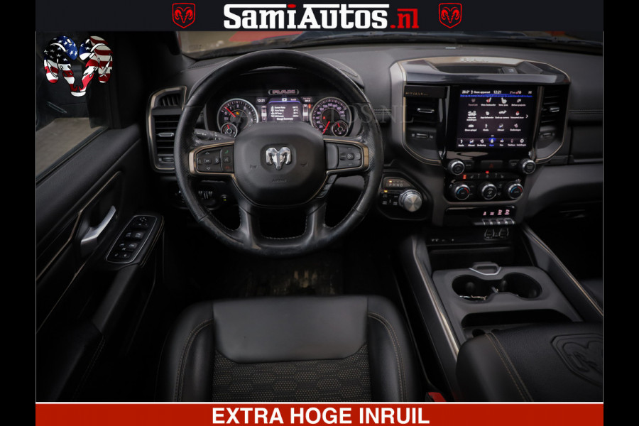 Dodge Ram 1500 SPORT 5.7 V8 HEMI | HUIF | 4x4 | OPEN UITLAAT KLEP | PANORAMA DAK | CREW CAB | 5 PERSOONS DUBBELE CABINE DC | GRIJSKENTEKEN |