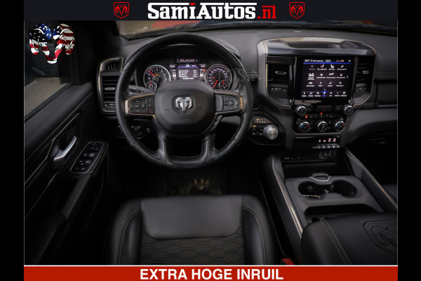 Dodge Ram 1500 SPORT 5.7 V8 HEMI | HUIF | 4x4 | OPEN UITLAAT KLEP | PANORAMA DAK | CREW CAB | 5 PERSOONS DUBBELE CABINE DC | GRIJSKENTEKEN |