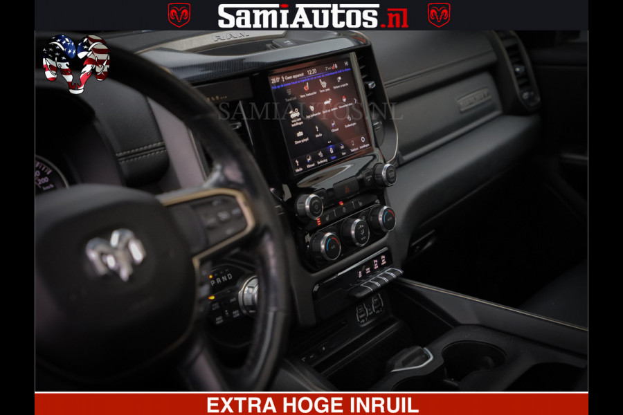 Dodge Ram 1500 SPORT 5.7 V8 HEMI | HUIF | 4x4 | OPEN UITLAAT KLEP | PANORAMA DAK | CREW CAB | 5 PERSOONS DUBBELE CABINE DC | GRIJSKENTEKEN |