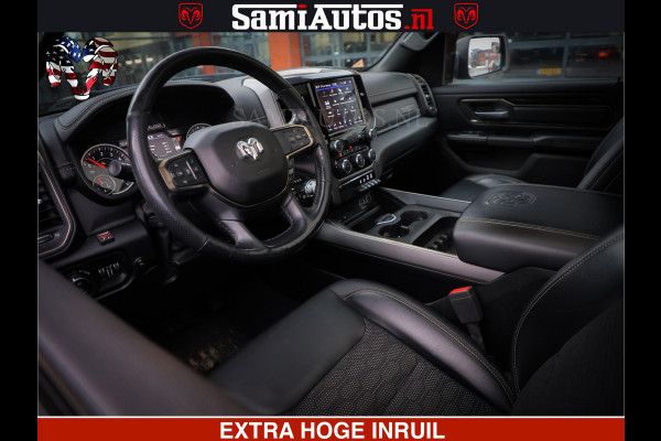 Dodge Ram 1500 SPORT 5.7 V8 HEMI | HUIF | 4x4 | OPEN UITLAAT KLEP | PANORAMA DAK | CREW CAB | 5 PERSOONS DUBBELE CABINE DC | GRIJSKENTEKEN |