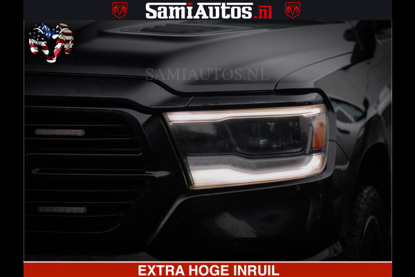 Dodge Ram 1500 SPORT 5.7 V8 HEMI | HUIF | 4x4 | OPEN UITLAAT KLEP | PANORAMA DAK | CREW CAB | 5 PERSOONS DUBBELE CABINE DC | GRIJSKENTEKEN |