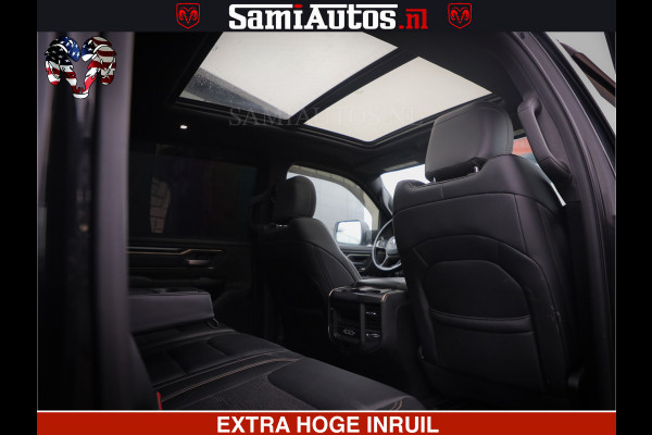 Dodge Ram 1500 SPORT 5.7 V8 HEMI | HUIF | 4x4 | OPEN UITLAAT KLEP | PANORAMA DAK | CREW CAB | 5 PERSOONS DUBBELE CABINE DC | GRIJSKENTEKEN |