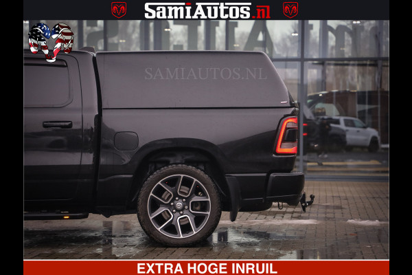 Dodge Ram 1500 SPORT 5.7 V8 HEMI | HUIF | 4x4 | OPEN UITLAAT KLEP | PANORAMA DAK | CREW CAB | 5 PERSOONS DUBBELE CABINE DC | GRIJSKENTEKEN |