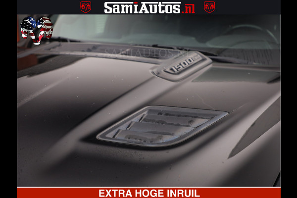 Dodge Ram 1500 SPORT 5.7 V8 HEMI | HUIF | 4x4 | OPEN UITLAAT KLEP | PANORAMA DAK | CREW CAB | 5 PERSOONS DUBBELE CABINE DC | GRIJSKENTEKEN |