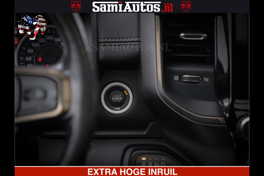 Dodge Ram 1500 SPORT 5.7 V8 HEMI | HUIF | 4x4 | OPEN UITLAAT KLEP | PANORAMA DAK | CREW CAB | 5 PERSOONS DUBBELE CABINE DC | GRIJSKENTEKEN |