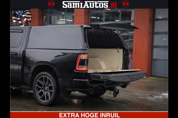 Dodge Ram 1500 SPORT 5.7 V8 HEMI | HUIF | 4x4 | OPEN UITLAAT KLEP | PANORAMA DAK | CREW CAB | 5 PERSOONS DUBBELE CABINE DC | GRIJSKENTEKEN |