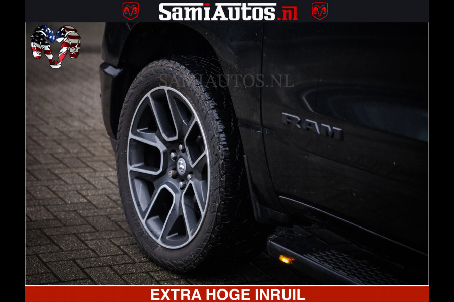 Dodge Ram 1500 SPORT 5.7 V8 HEMI | HUIF | 4x4 | OPEN UITLAAT KLEP | PANORAMA DAK | CREW CAB | 5 PERSOONS DUBBELE CABINE DC | GRIJSKENTEKEN |