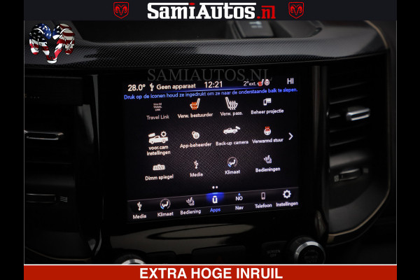 Dodge Ram 1500 SPORT 5.7 V8 HEMI | HUIF | 4x4 | OPEN UITLAAT KLEP | PANORAMA DAK | CREW CAB | 5 PERSOONS DUBBELE CABINE DC | GRIJSKENTEKEN |