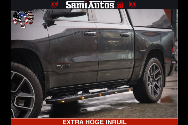 Dodge Ram 1500 SPORT 5.7 V8 HEMI | HUIF | 4x4 | OPEN UITLAAT KLEP | PANORAMA DAK | CREW CAB | 5 PERSOONS DUBBELE CABINE DC | GRIJSKENTEKEN |