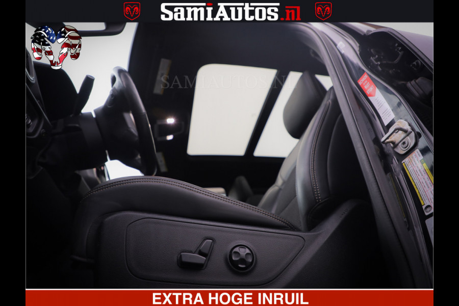 Dodge Ram 1500 SPORT 5.7 V8 HEMI | HUIF | 4x4 | OPEN UITLAAT KLEP | PANORAMA DAK | CREW CAB | 5 PERSOONS DUBBELE CABINE DC | GRIJSKENTEKEN |