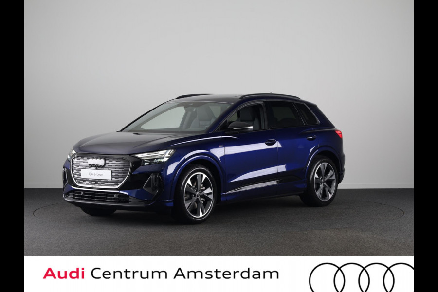 Audi Q4 e-tron 45 S edition Competition 82 kWh 286 pk | Assistentiepakket plus | Comfortpakket plus | Glazen panoramadak | Ambient lichtpakket |