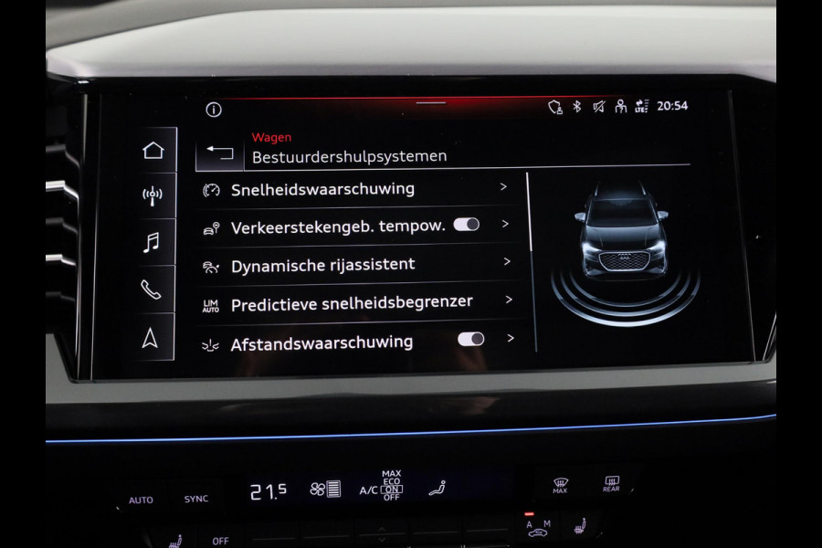 Audi Q4 e-tron 45 S edition Competition 82 kWh 286 pk | Assistentiepakket plus | Comfortpakket plus | Glazen panoramadak | Ambient lichtpakket |