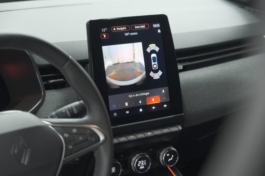 Renault Clio 1.6 E-Tech Full Hybrid 145 techno | 360 Camera | Adaptieve Cruise Control | Dodehoekdetectie | 9.3 Inch Groot Scherm
