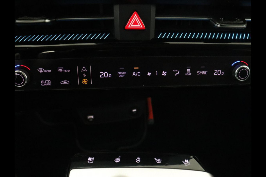 Kia Ev6 Plus 58 kWh | Stoelventilatie | Leder | Warmtepomp | Adaptive cruise | Carplay | Camera | Stoel & stuurverwarming | 19'' | Sfeerverlichting | Navigatie | Keyless